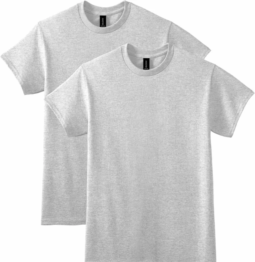 Gildan G8000 DryBlend Unisex Adult T-Shirt Multipack - Soft Comfort Cotton Tees, Bulk Pack, Variety Sizes, Wholesale