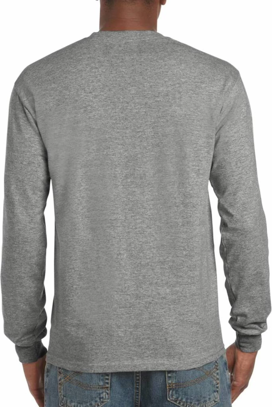 Gildan Hammer Adult Long Sleeve T-Shirt 2-Pack, Soft Cotton Crewneck Tee, Style GH400, Comfort Fit, Durable Casual Shirts for Men & Women