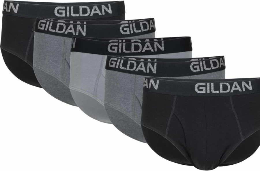 Gildan Men's Soft Stretch Cotton Briefs - Comfortable Underwear for Everyday Wear