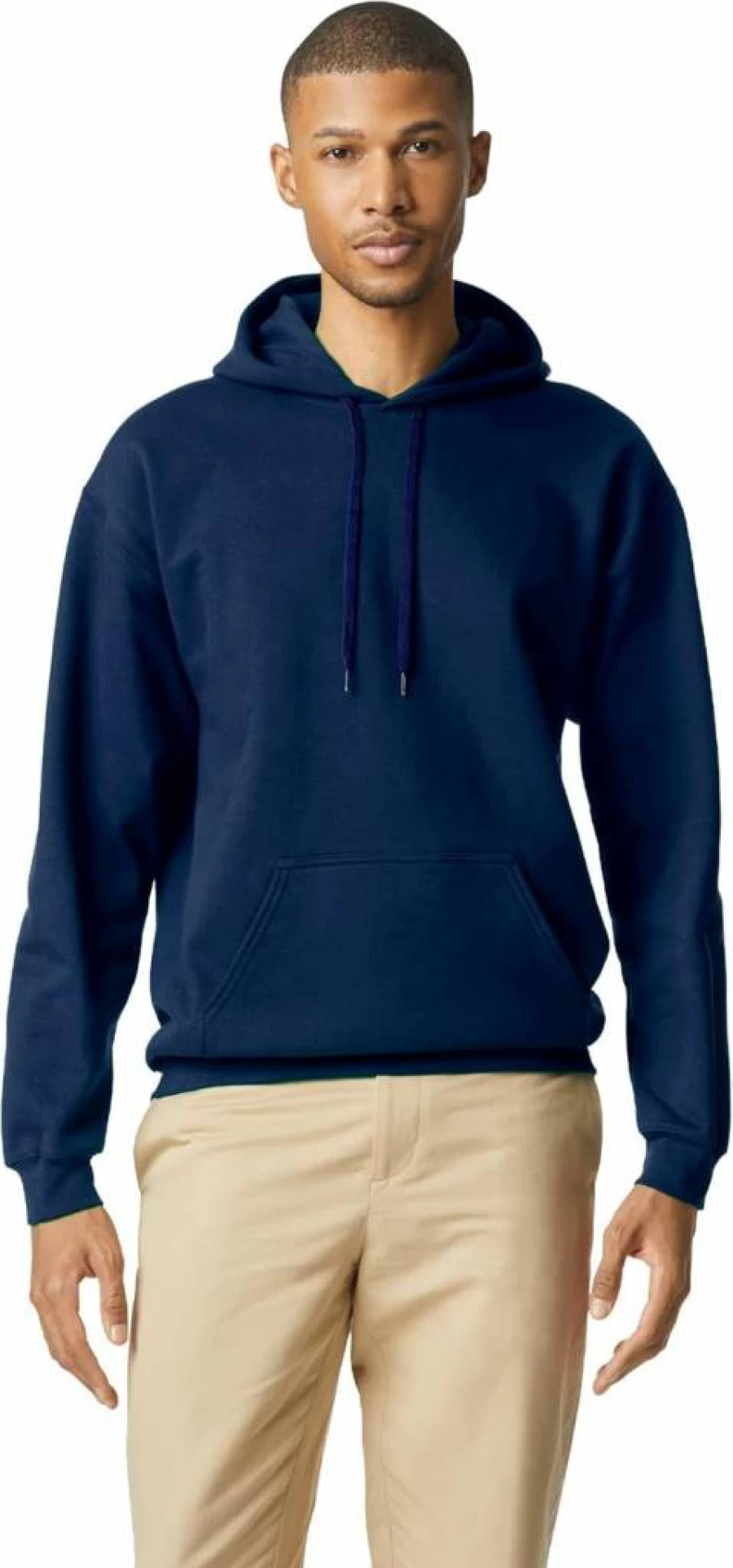 Gildan GSF500 Softstyle Hooded Sweatshirt for Adults - Comfortable Pullover Fleece Hoodie