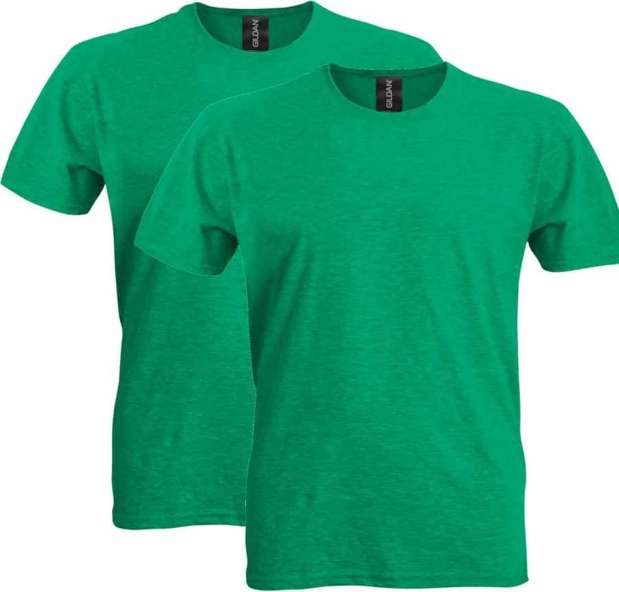 Gildan G64000 Softstyle Cotton T-Shirt Multipack | Unisex Adult Comfort Fit Crewneck Tees | Bulk Plain T-Shirts for Men & Women