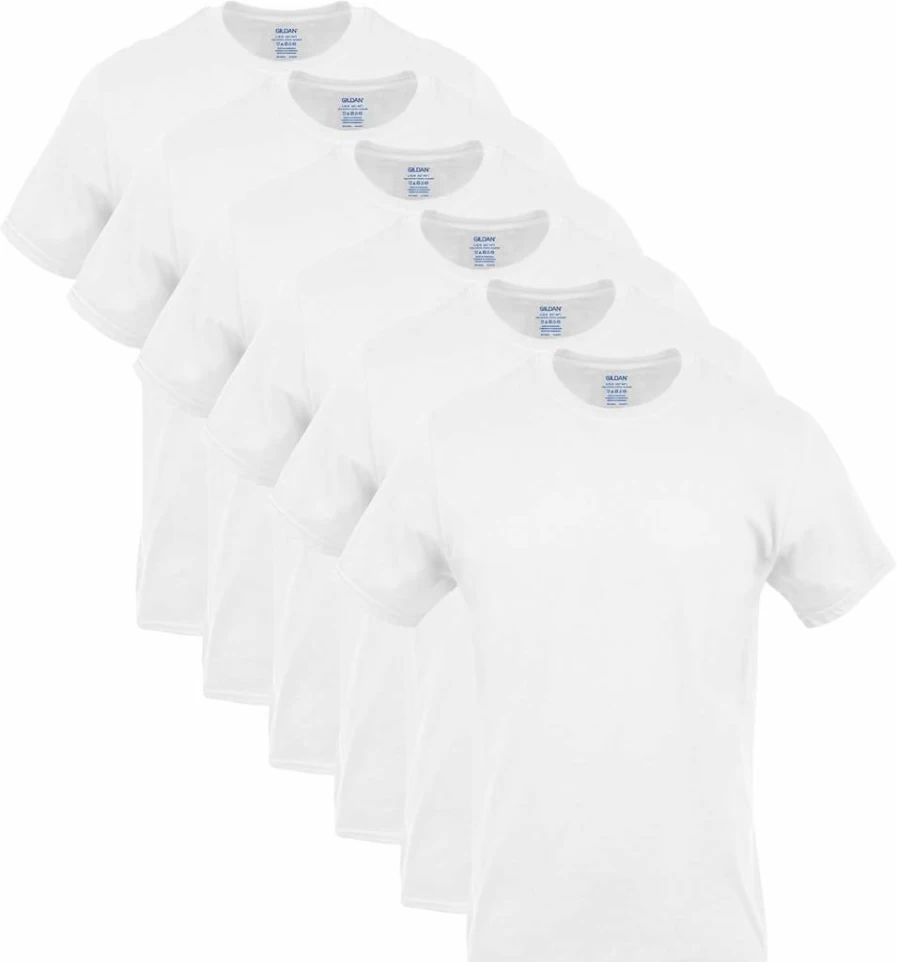 Gildan Men's Softstyle Cotton Crewneck T-Shirts Multipack (Style G1100) - Comfort Fit Basic Tees, Bulk Pack, Assorted Colors