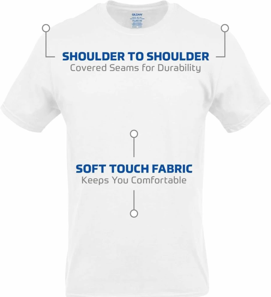 Gildan Men's Softstyle Cotton Crewneck T-Shirts Multipack (Style G1100) - Comfort Fit Basic Tees, Bulk Pack, Assorted Colors