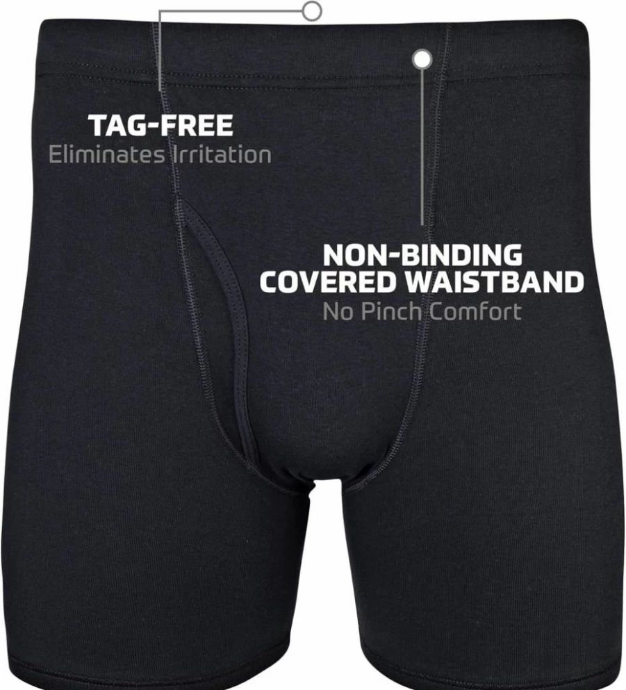 Gildan Men's ComfortSoft Boxer Briefs Multipack with Covered Waistband - Moisture Wicking Underwear for Everyday Wear