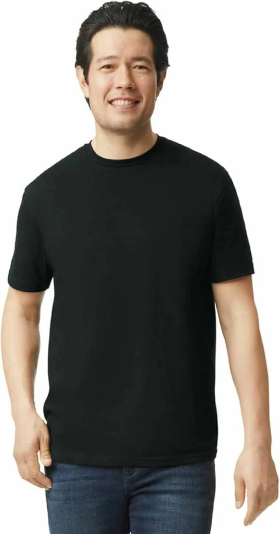 Gildan Adult Softstyle T-Shirt Multipack, Comfort Cotton Blend Short Sleeve Tees, Style G67000/G64000, Bulk Casual Crewneck Shirts