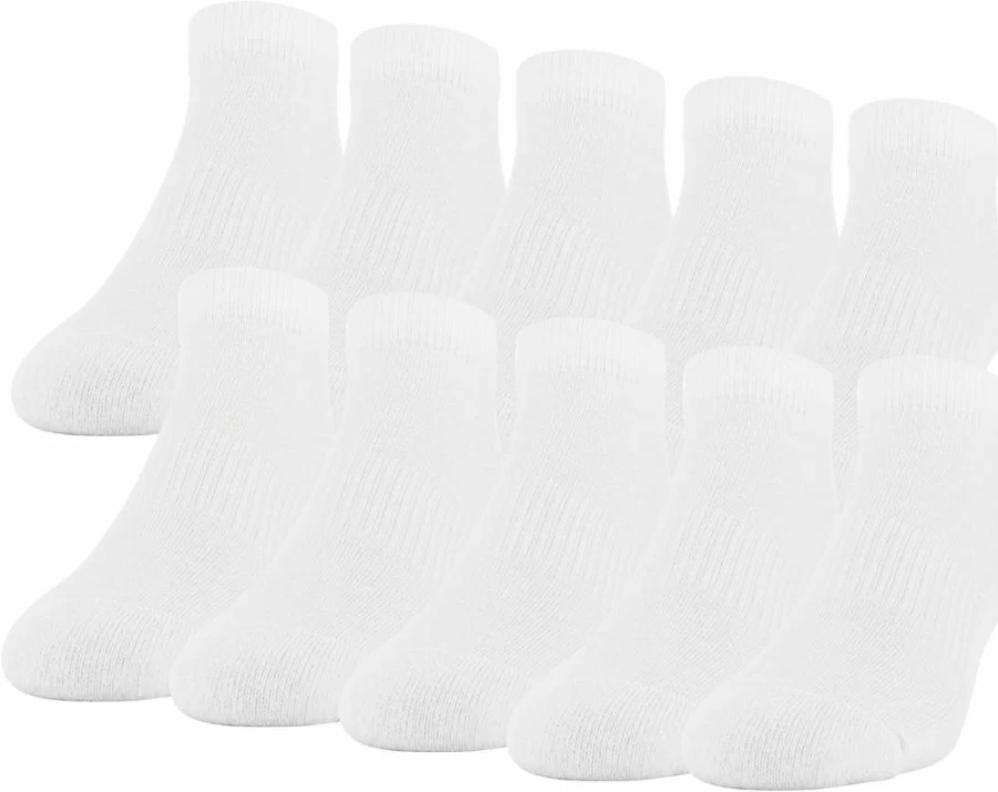 Gildan Men's Cotton Low-Cut Ankle Socks 10-Pair Pack - Breathable Athletic Socks for Daily Wear & Sports