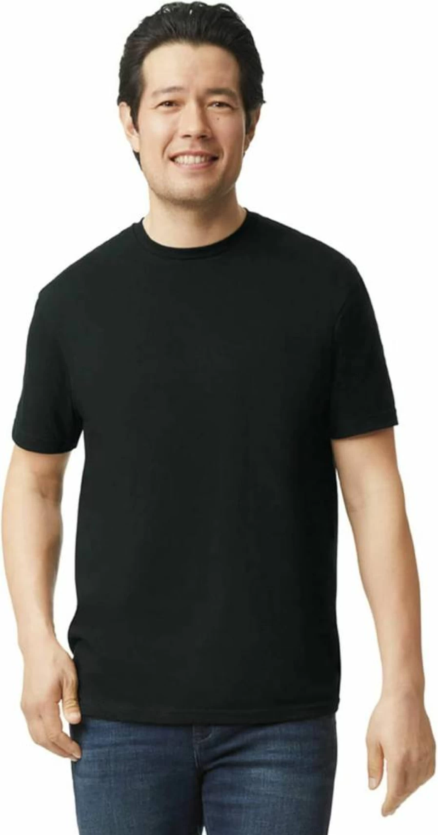 Gildan Adult Softstyle T-Shirt Multipack, Comfort Cotton Blend Short Sleeve Tees, Style G67000/G64000Cvc, Bulk Casual Crewneck Shirts
