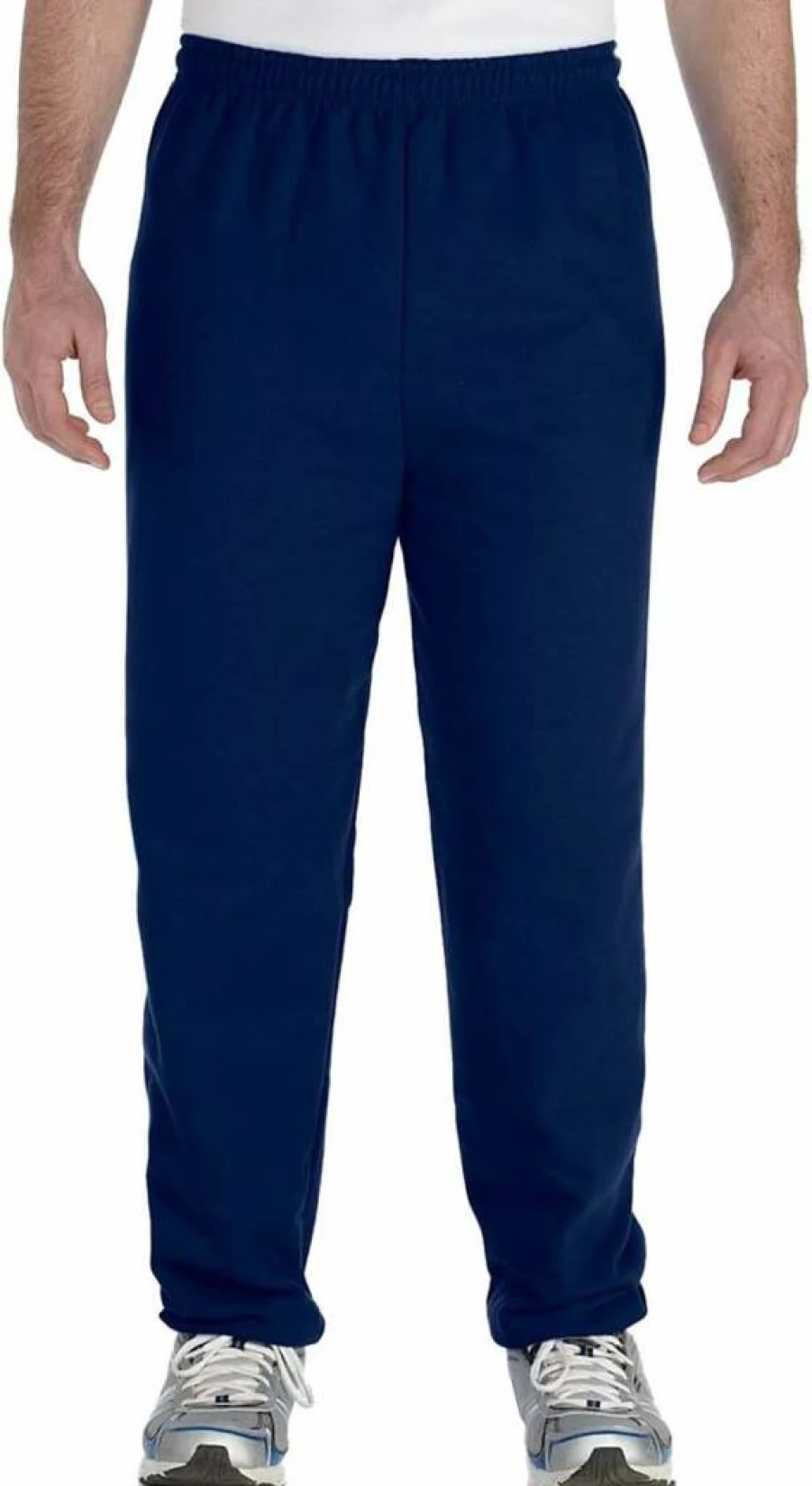 Gildan G18200 Men's Fleece Sweatpants with Elastic Waist & Cuffs, Soft Comfortable Joggers for Casual Wear