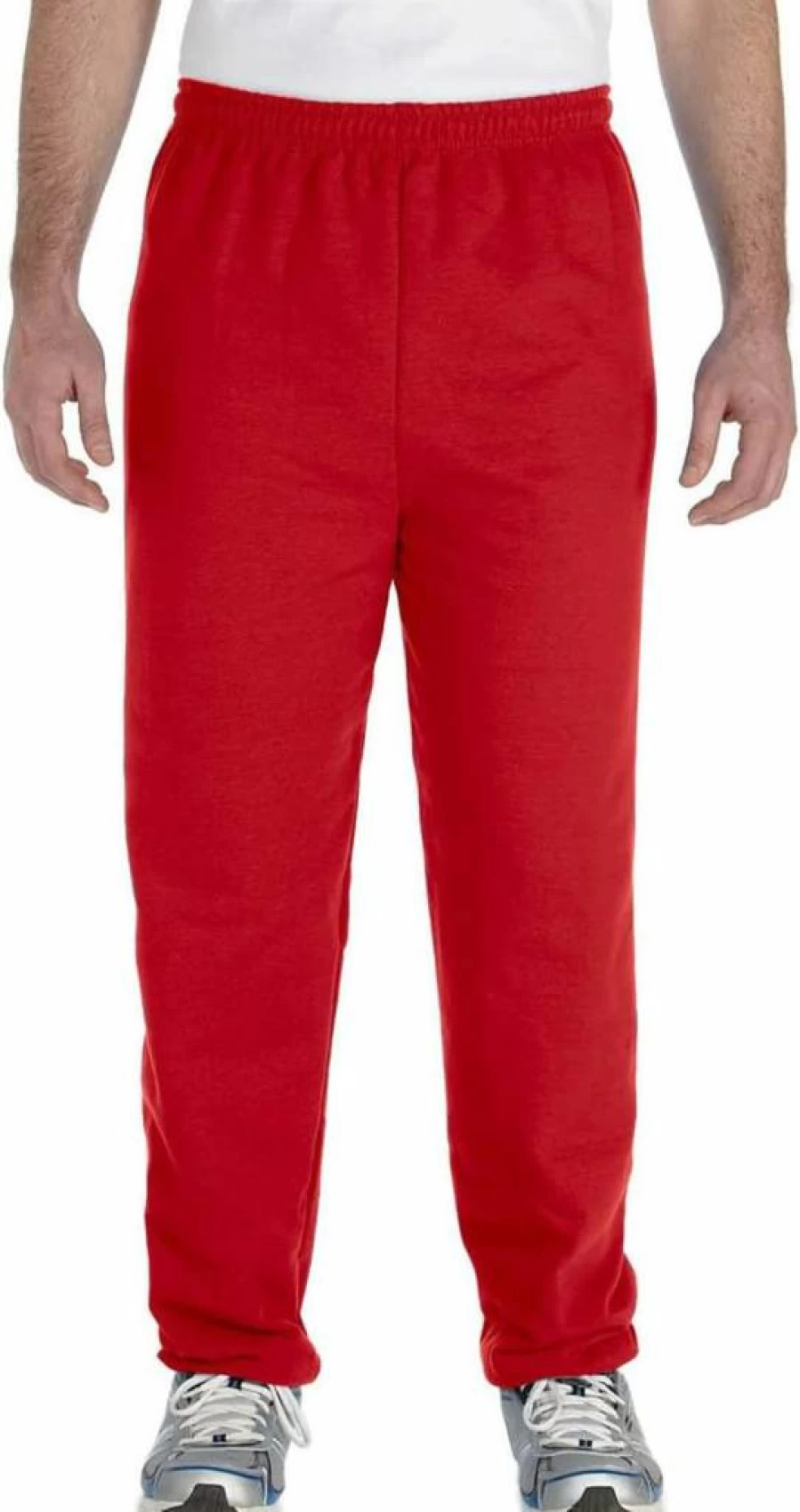Gildan G18200 Fleece Sweatpants for Men & Women with Elastic Waistband, Comfortable Casual Joggers