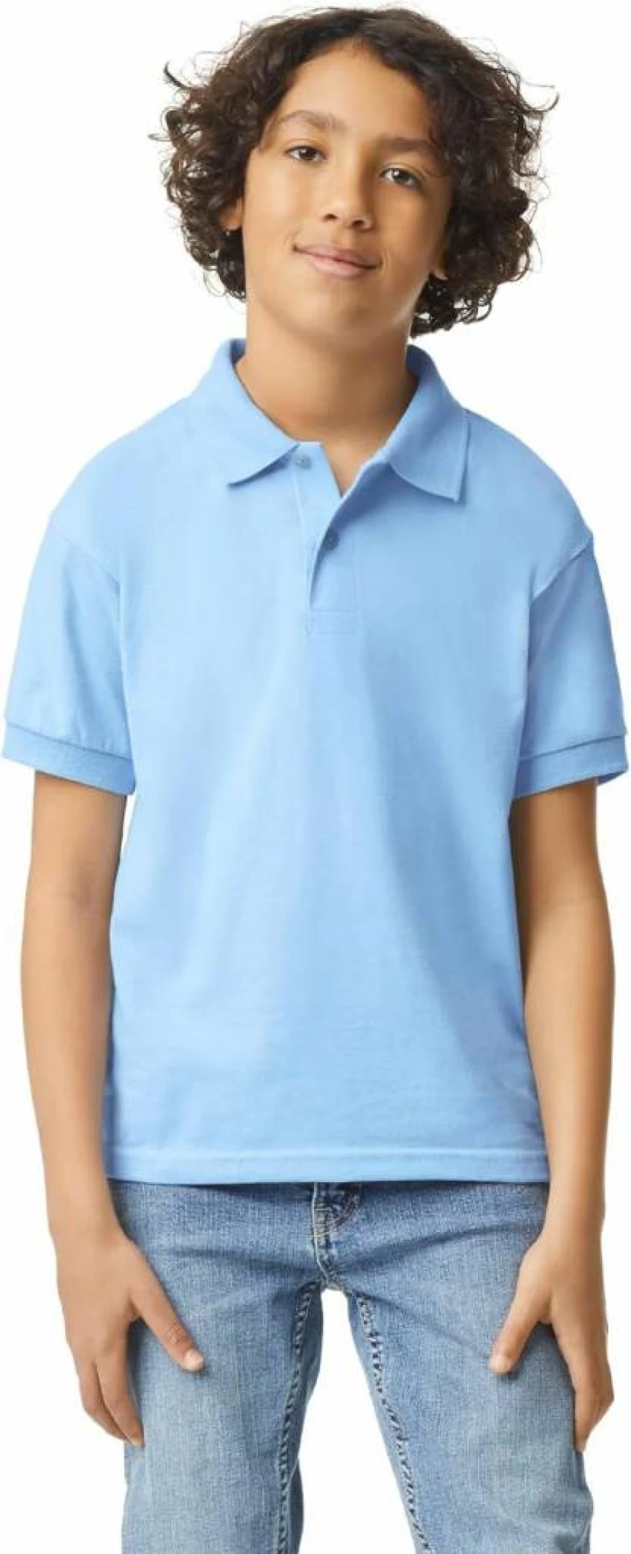Gildan G8800B Kids' 3-Pack DryBlend Short Sleeve Polo Shirts for Boys & Girls