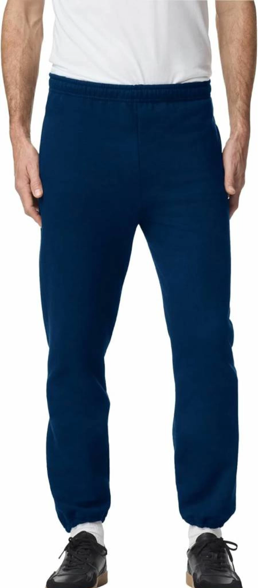 Gildan G18100 Men's Fleece Sweatpants with Elastic Waistband & Side Pockets - Comfortable Casual Joggers