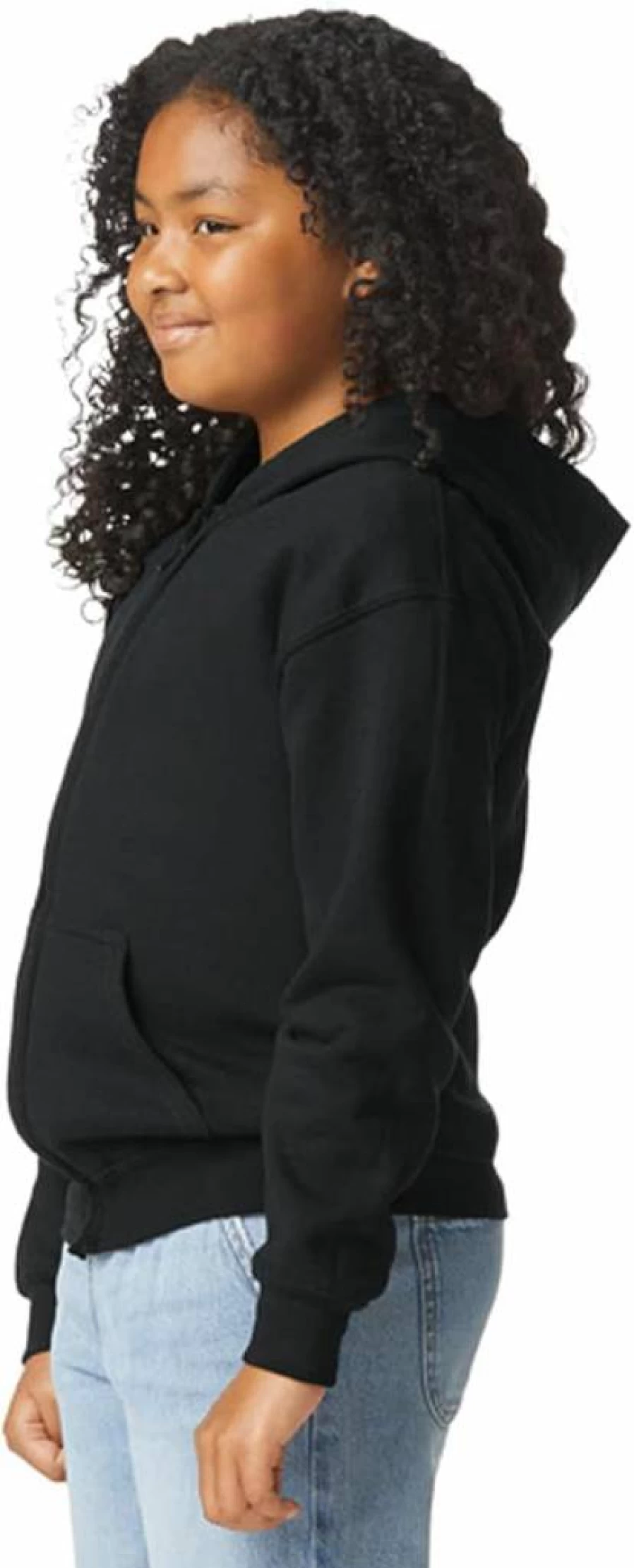 Gildan G18600B Kids' Full Zip Hooded Sweatshirt - Soft Fleece Pullover for Boys & Girls