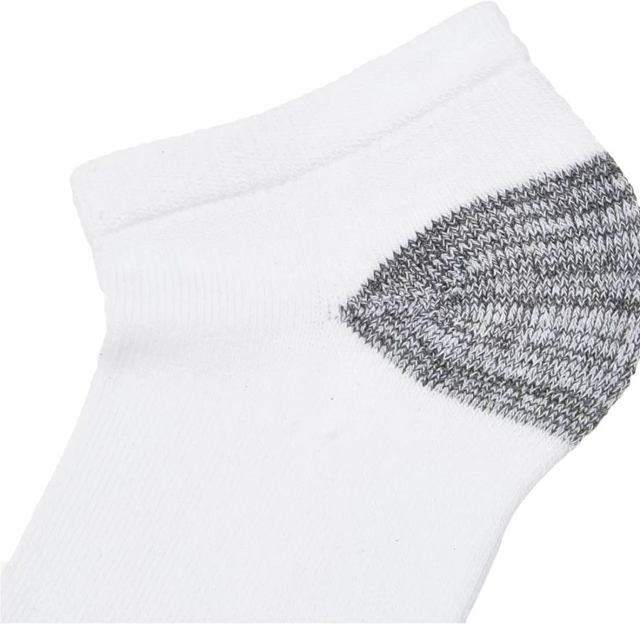 Gildan Men's No-Show Socks 12-Pack, Breathable Polyester Blend, Half Cushion Comfort for Casual & Athletic Wear