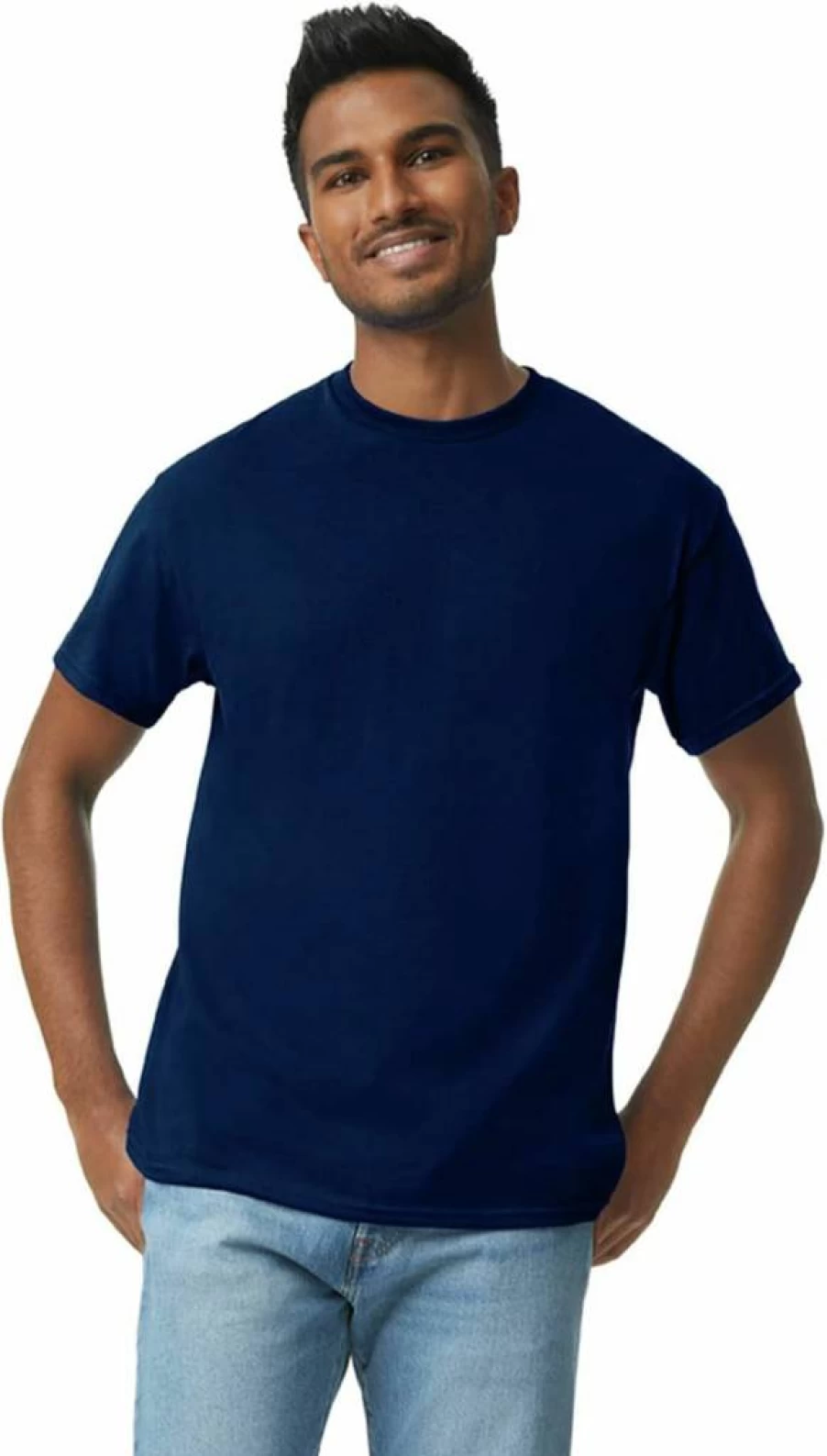 Gildan G5000 Heavy Cotton T-Shirt Multipack for Adults - Bulk Premium Crewneck Tees