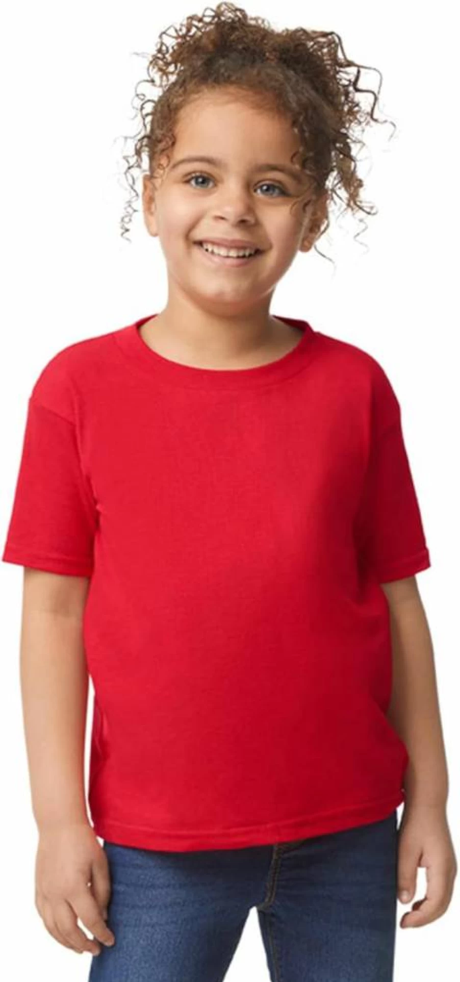 Gildan G5100P Youth Toddler 2-Pack T-Shirts, Soft Cotton Kids Tees, Comfortable Boys & Girls Tops