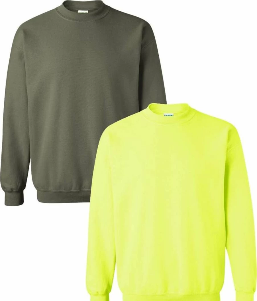 Gildan GSF000 Softstyle Crewneck Sweatshirt for Adults - Comfortable Cotton Blend Pullover